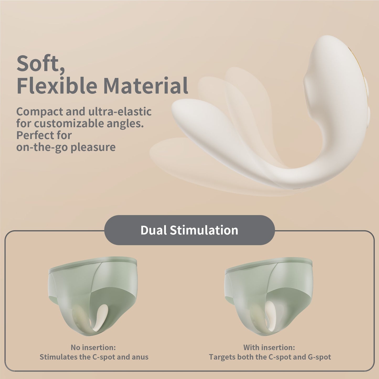 OCRUSH Wearable Clitoral Stimulator Pro
