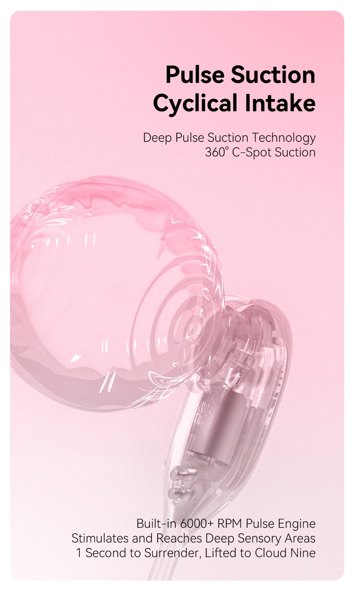 OCRUSH Magic Box 2-in-1 Stimulator - Blossom Pink
