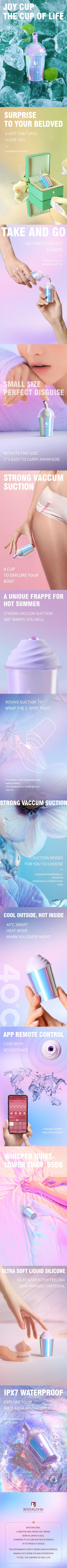 OCRUSH Xixi Cup Suction Vibrator