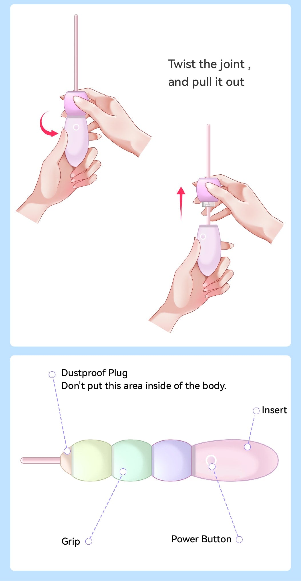 OCRUSH Sweet Lollipop Mini Vibrator