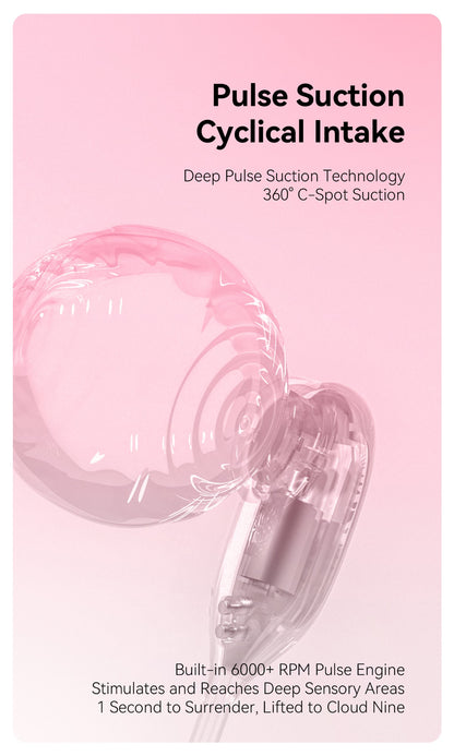 OCRUSH Magic Box 2-in-1 Stimulator - Blossom Pink