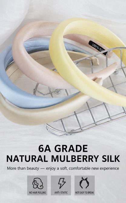 Mulberry silk headband product detail