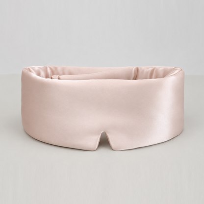 OCRUSH Full Coverage Mulberry Silk Sleep Mask Pink